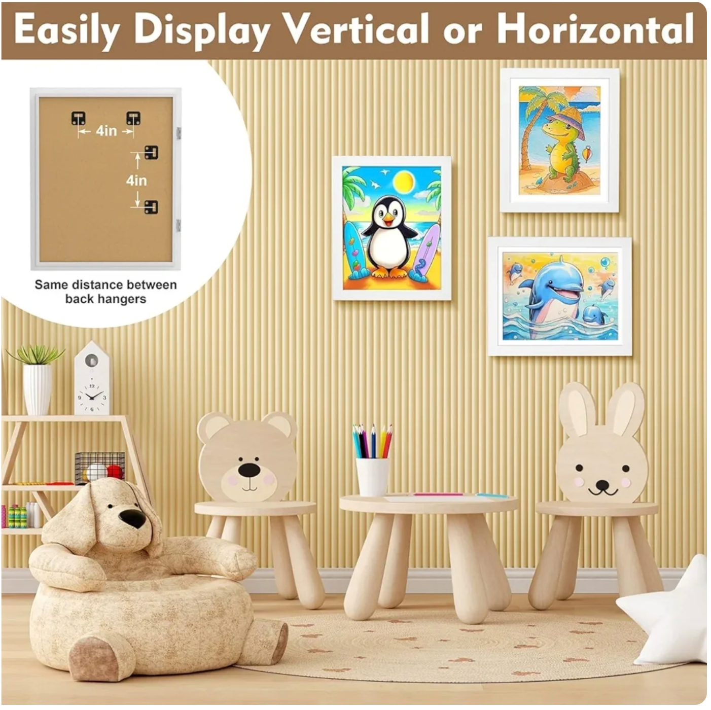 Kids Art Display Magnetic Frame