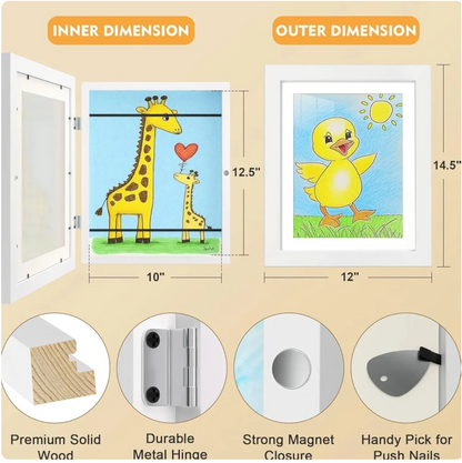 Kids Art Display Magnetic Frame